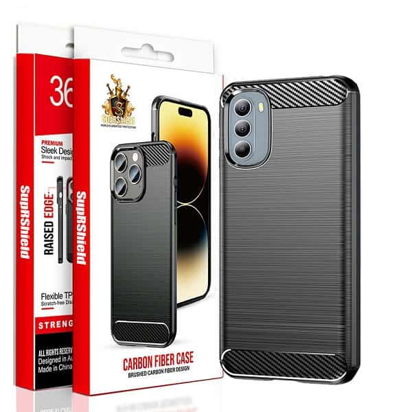 For Motorola Moto Rugged Shockproof Case Carbon Fiber Heavy Duty Rugged Cover (Black) For Motorola Moto Rugged Shockproof Case Carbon Fiber Heavy Duty Rugged Cover (Black)